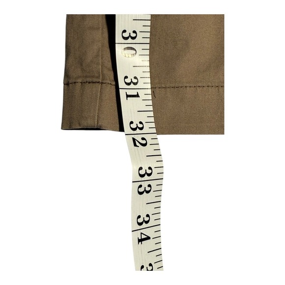 NWOT BP Wide Leg Cropped Pants High Waist Casual Khaki Trousers Size 6 (28) - Picture 5 of 6